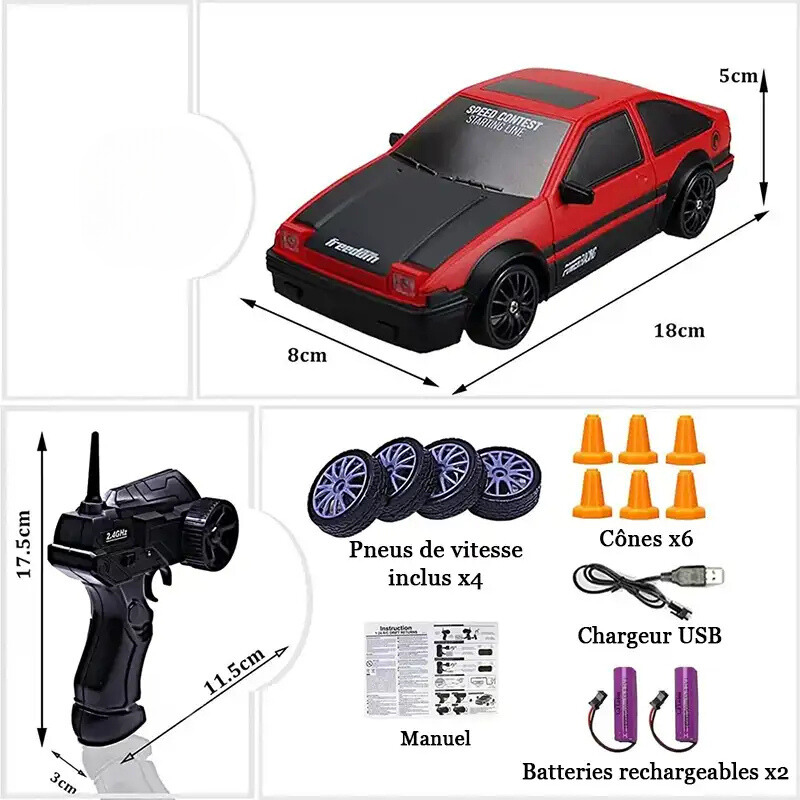 Voiture de drift NeedForDrift